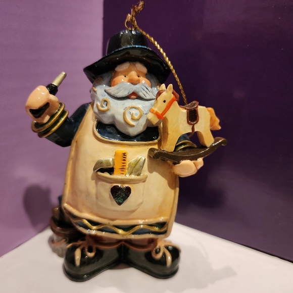 Toymaker Santa Ornament - Picture 2 of 6